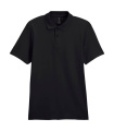 Softstyle Piqué-Polo für Erwachsene, schwarz