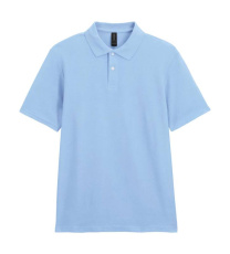 Softstyle Piqué-Polo für Erwachsene, hellblau