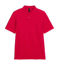 Softstyle Piqué-Polo für Erwachsene, rot