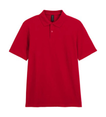 Softstyle Piqué-Polo für Erwachsene, Kirschrot