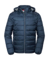 Herren-Nano-Kapuzenjacke, französisches Marineblau, Französische Marine