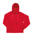Gefütterte Windjacke, rot