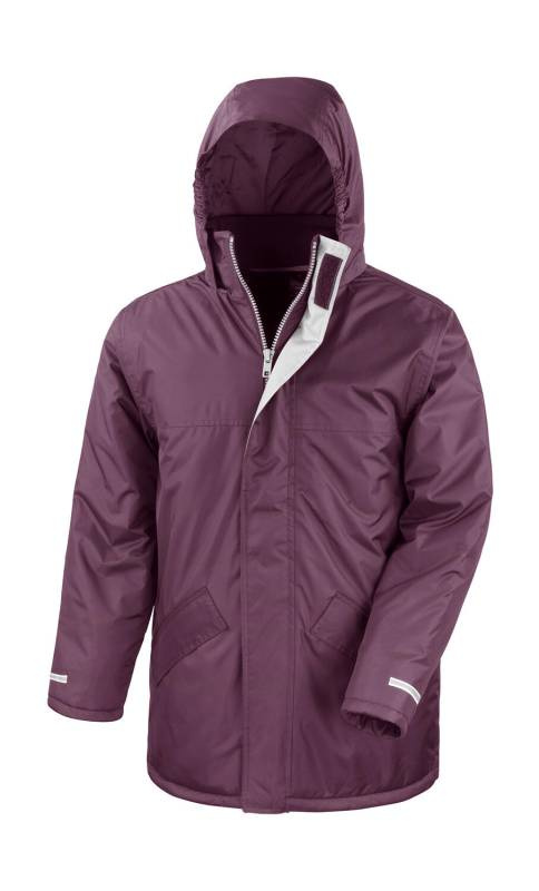 Winterparka, bordeauxrot – Result Core (1)