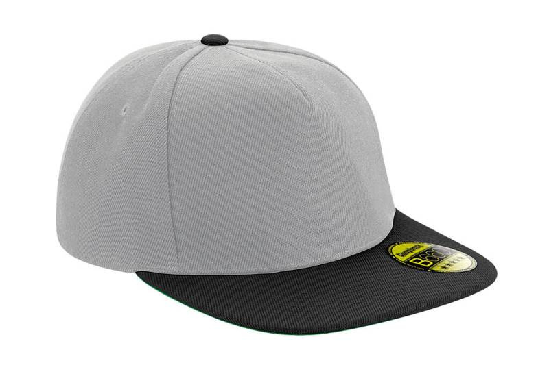 Original Flat Peak Snapback, grau/schwarz – Beechfield (1)