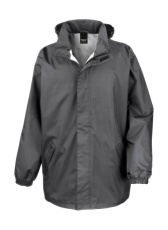 Core Midweight Jacke, Stahlgrau