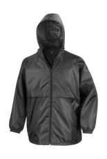 Kern-Windcheater, schwarz
