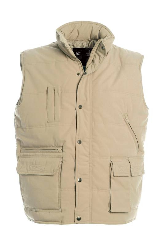 Bodywarmer Explorer, Beige – B&C Outerwear
