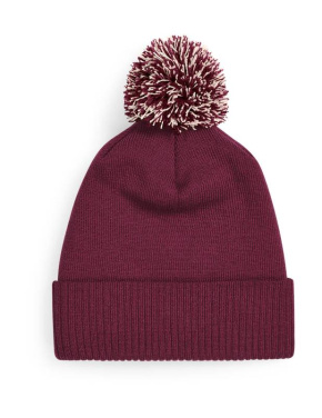 Schneestern-Mütze, schwarz/gelb – Beechfield (3)
