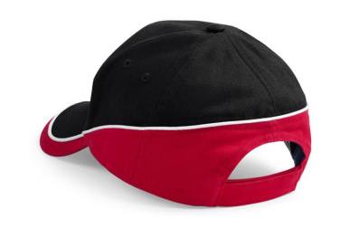 Teamwear Competition Cap, schwarz/gelb – Beechfield (4)