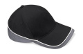 Teamwear Competition Cap, Schwarz/Graphitgrau/Weiß