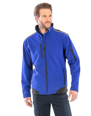 Ripstop-Softshell-Arbeitsjacke, grau/schwarz – Result Work-Guard (4)
