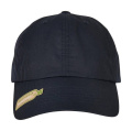 Dad-Cap aus recyceltem Polyester, marineblau, Marine