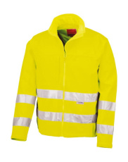 Warnschutz-Softshelljacke, Fluoreszierendes Gelb