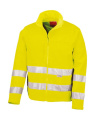 Warnschutz-Softshelljacke, Fluoreszierendes Gelb
