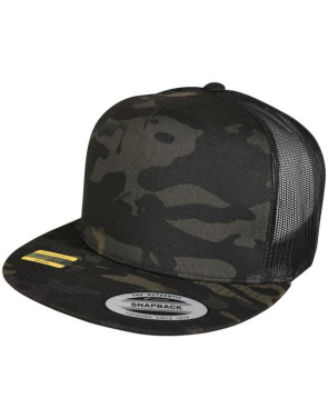 Multicam Trucker Cap, schwarz – Flexfit (2)