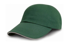 Dekorateurmütze aus gebürsteter Baumwolle mit Sandwich-Schirm, Wald/Kitt