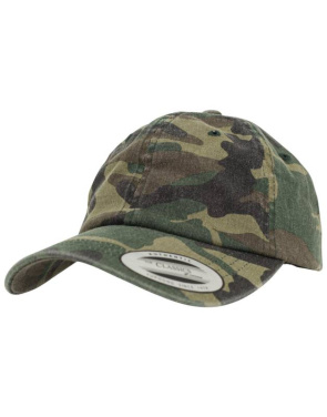 Low Profile Camo Washed Cap, Holz-Tarnmuster – Flexfit (4)