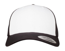 Retro Trucker farbige Front, schwarz/weiß/schwarz
