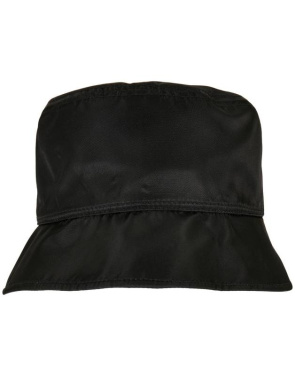 Nylon-Sherpa-Bucket-Hat, Schwarz/Cremeweiß – Flexfit (2)