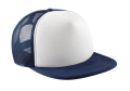 Junior Vintage Snapback Trucker, französisches Marineblau/weiß, Französischblau/Weiß