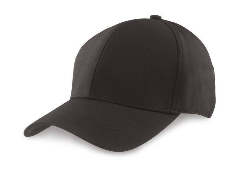 Fitted Cap Softshell, schwarz – Result Headwear (1)