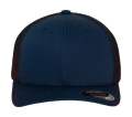 Trucker-Kappe aus Baumwoll-Mesh-Twill, marineblau, Marine