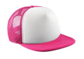 Junior Vintage Snapback Trucker, fuchsia/weiß