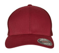 Trucker-Kappe aus Baumwoll-Mesh-Twill, Preiselbeere