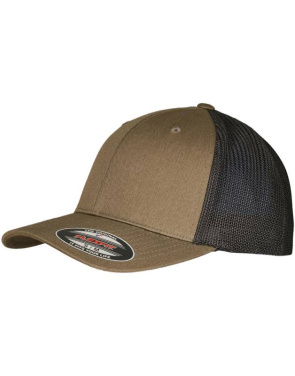 Flexfit Trucker Recycled Mesh, schwarz/schwarz – Flexfit (2)