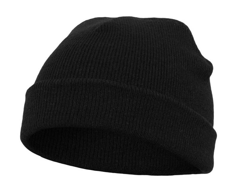 Strickmütze, schwarz – Flexfit (1)