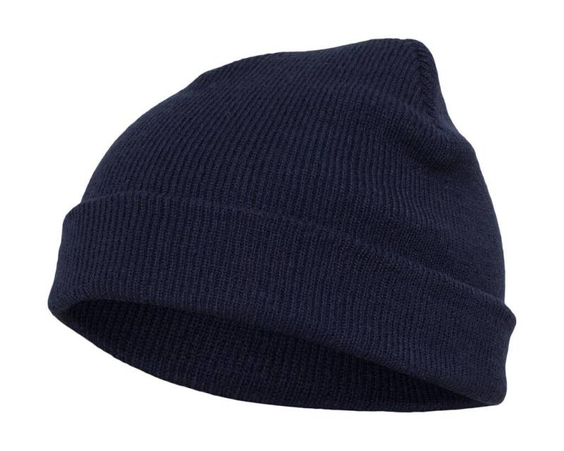 Strickmütze, marineblau – Flexfit (1)