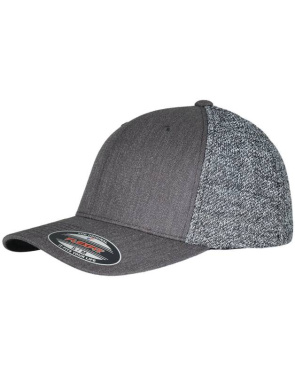 Flexfit Trucker Melange Mesh, schwarz/graumeliert – Flexfit (2)