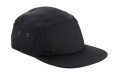 Canvas 5-Panel-Kappe, schwarz