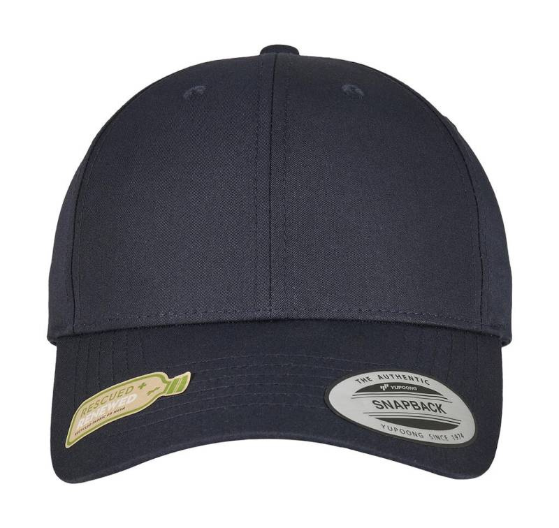 Flexfit Snapback-Kappe aus recyceltem Poly-Twill, marineblau – Flexfit (1)