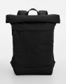 Simplicity Roll-Top Rucksack, schwarz