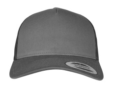5-Panel-Retro-Truckerkappe, anthrazitgrau