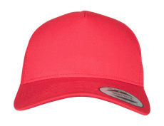 5-Panel-Retro-Truckerkappe, rot