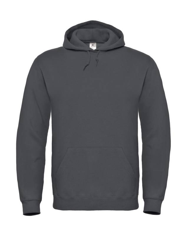 ID.003 Kapuzenpullover aus Baumwollmischgewebe, Anthrazit – B&C (1)