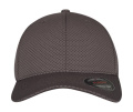 Flexfit 3D Hexagon Jersey Cap, dunkelgrau