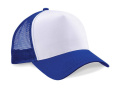 Snapback Trucker, leuchtendes Königsblau/weiß, Strahlendes Königsblau/Weiß