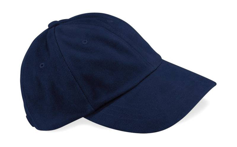 Flache Kappe aus schwerem, gebürstetem Baumwollstoff, französisches Marineblau – Beechfield, Französische Marine (1)