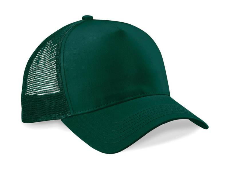 Snapback Trucker, flaschengrün/flaschengrün – Beechfield (1)