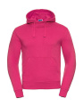 Authentischer Kapuzenpullover für Herren, fuchsia, Fuchsie
