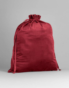 Samt-Geschenktasche, Rubinrot – Bagbase (3)