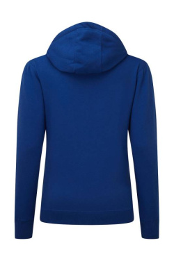 Kontrastfarbenes Kapuzensweatshirt für Damen, königsblau/helles Oxfordgrau – SG Originals (2)