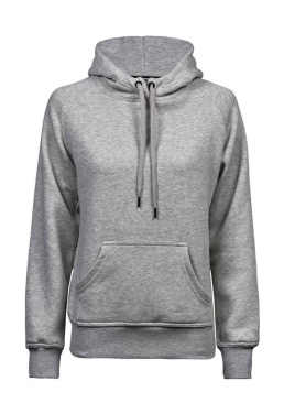 Damen-Kapuzenpullover, graumeliert – Tee Jays (3)