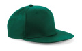 5-Panel-Snapback-Rapper-Cap, flaschengrün
