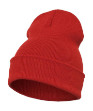 Schwere lange Mütze, rot