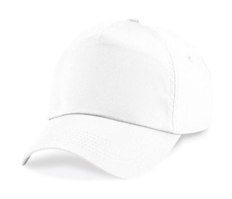 Originale 5-Panel-Kappe, weiß – Beechfield (1)