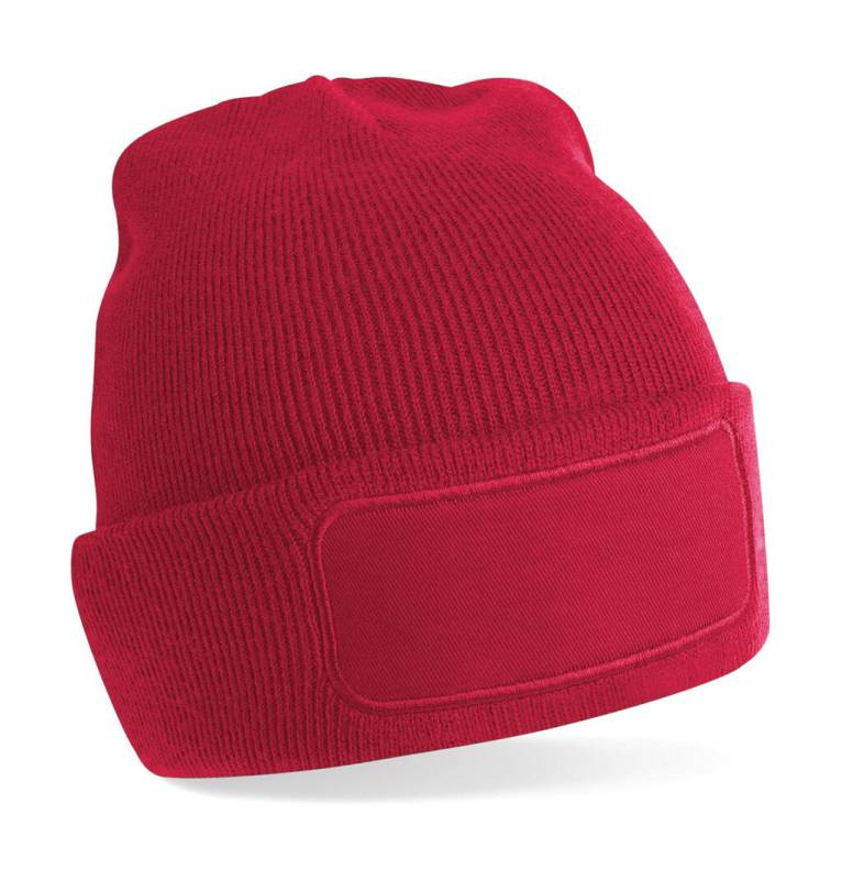Original Patch Beanie, Klassisches Rot – Beechfield (1)